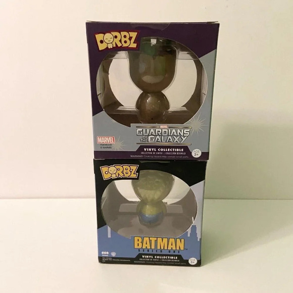 Dorbz Marvel Batman Killer  Croc Guardians of the Galaxy Groot Figures - Picture 2 of 12